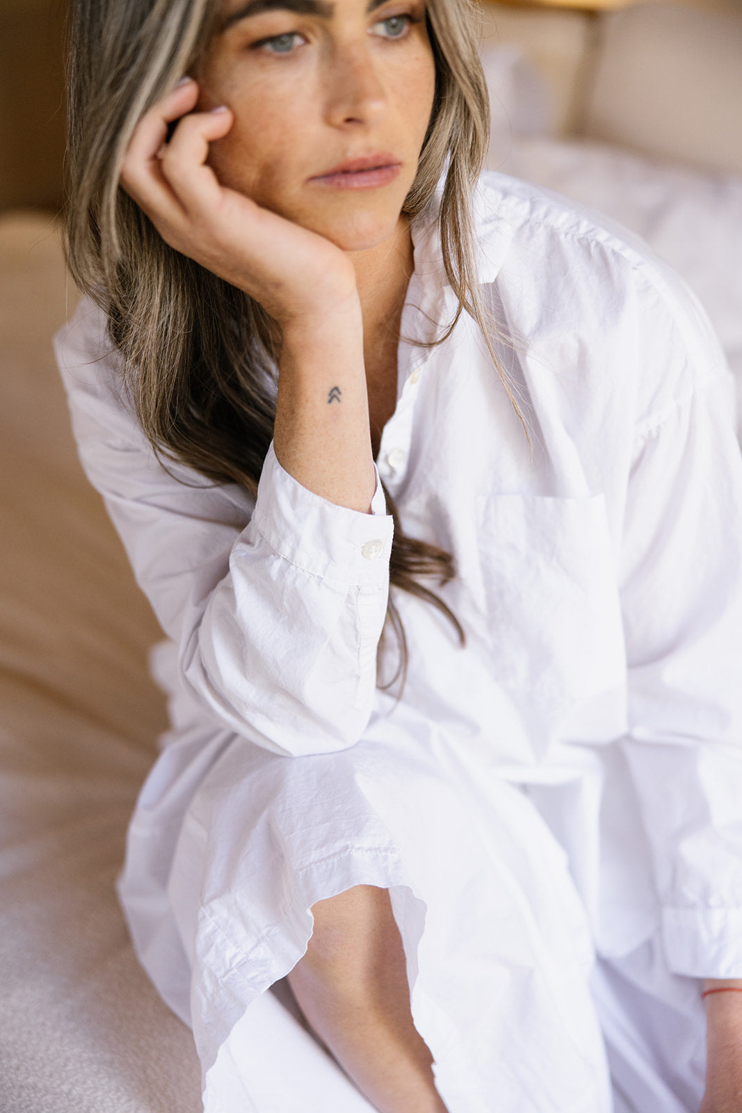 Indra Shirt in Cotton Poplin