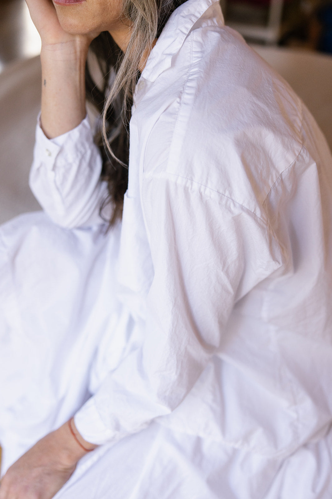 Indra Shirt in Cotton Poplin