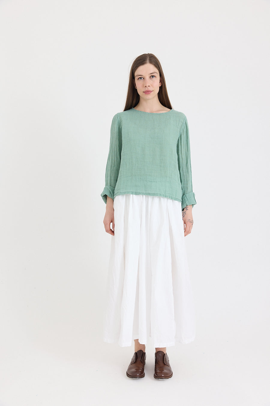 Ulla Skirt in Cotton Poplin