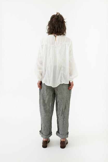 Alice Lace Blouse in Cotton Lace