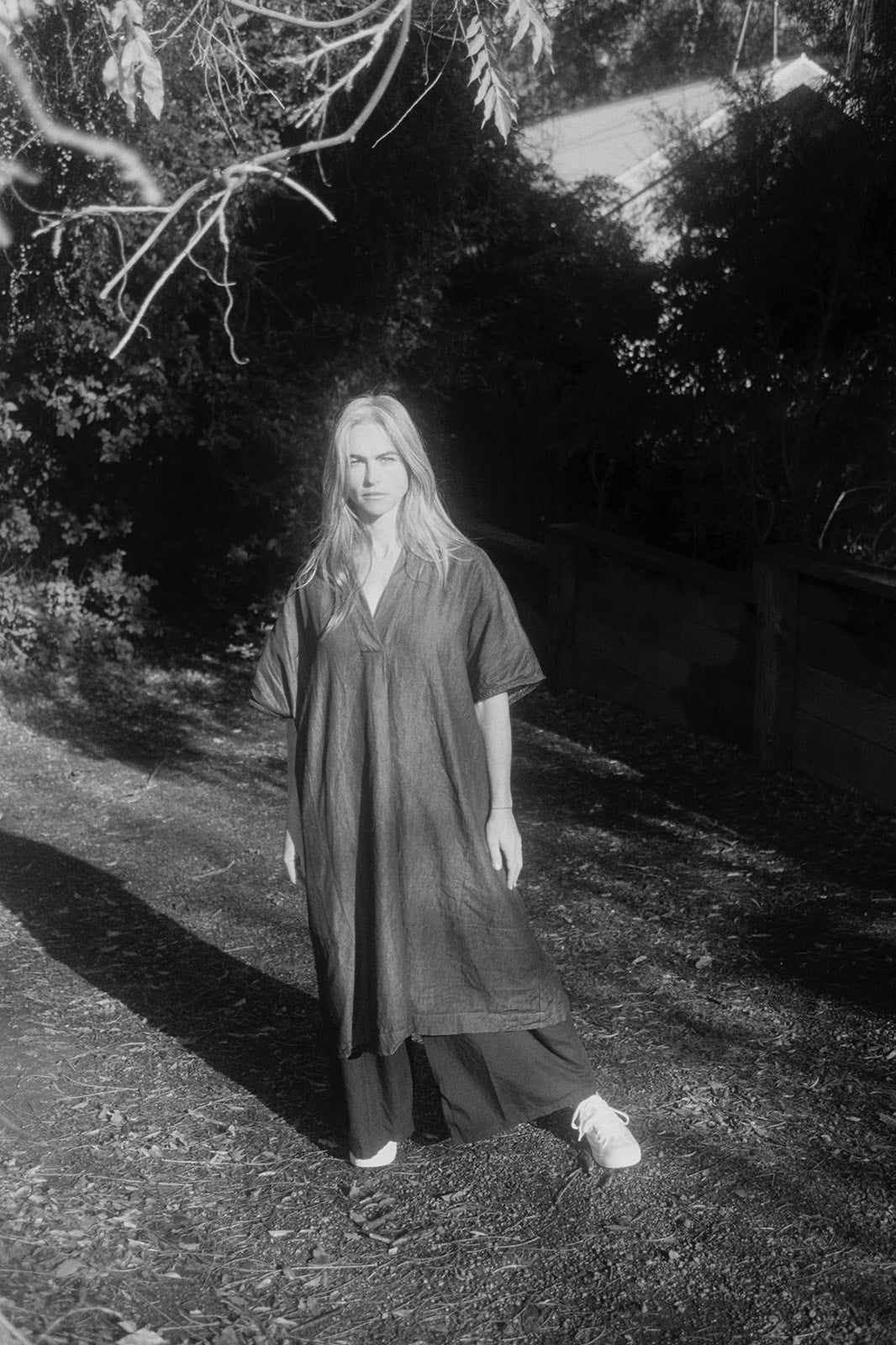 Eugenie Tunic in Denim Cotton Chambray