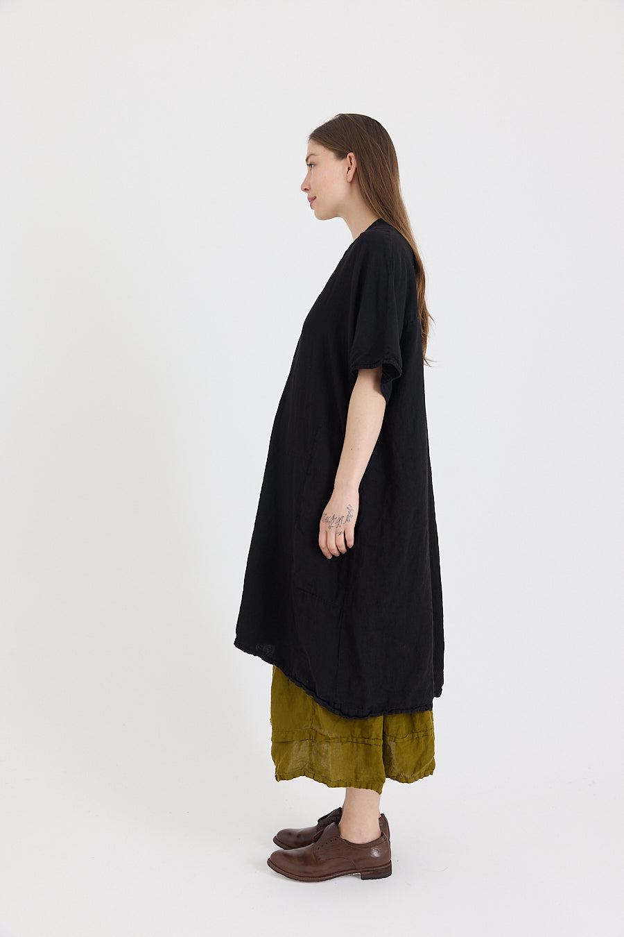 Eugenie Tunic in Light Weight Linen
