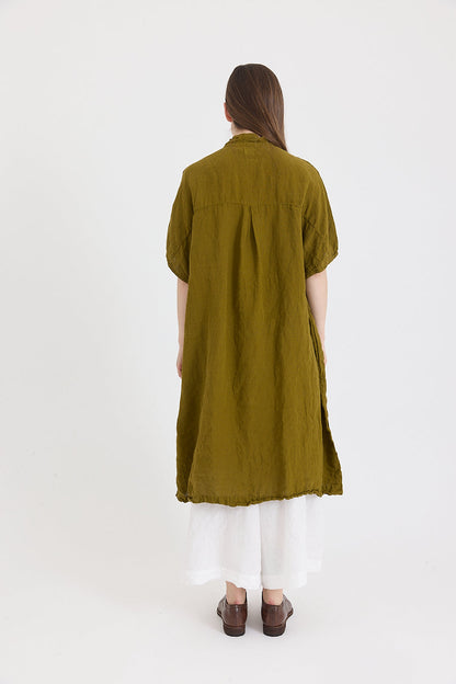 Eugenie Tunic in Light Weight Linen