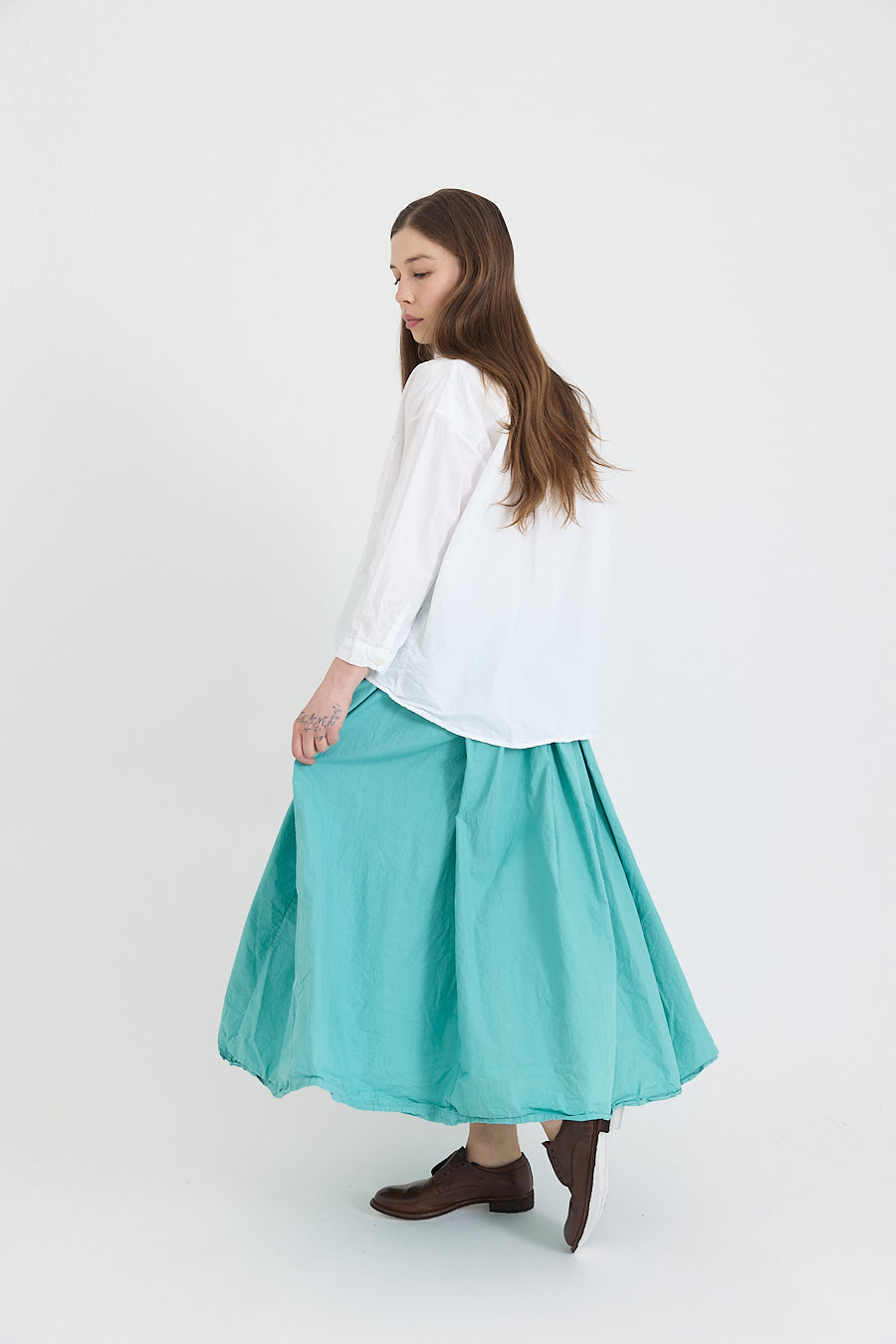 Indra Shirt in Cotton Poplin