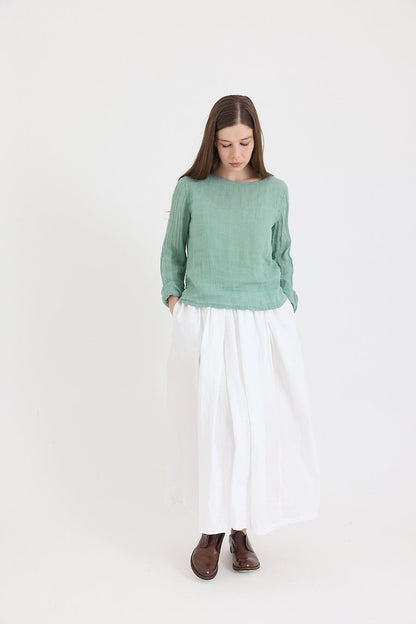 Ulla Skirt in Cotton Poplin