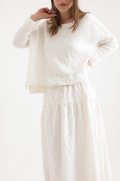 Yuki Top - Triple Gauze Cotton